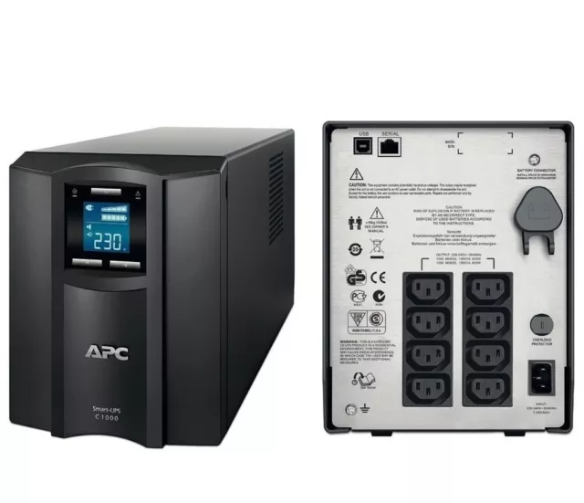 APC SMC1000IC SMART-UPS C 1000VA LCD 230V Tower with SmartConnect