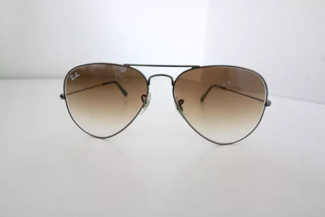 Ray Ban Aviator Large Unisex Sonnenbrille Silber  RB3025 Sehr guter Zustand