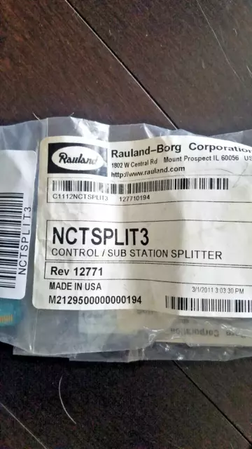 Rauland Borg NCTSPLIT3 For Responder IV Nurse Call System