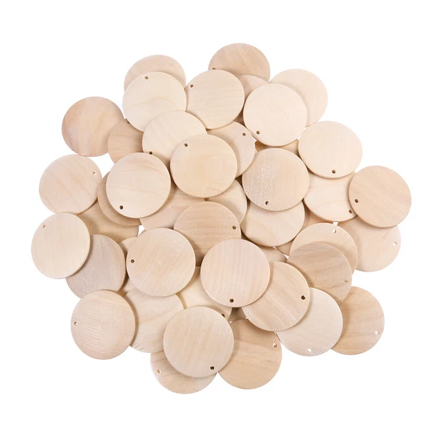 Duufin – 180 Pezzi Per Orecchini A Sublimazione Vuoti In MDF – Rotondi Con Ganci E Anelli Salta – Per Fai Da Te, Trasferimento Termico – Ideali Per Natale, San Valentino