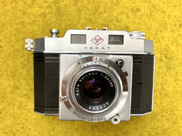 Kamera AGFA Karat IV - Solinar - Top Zustand!