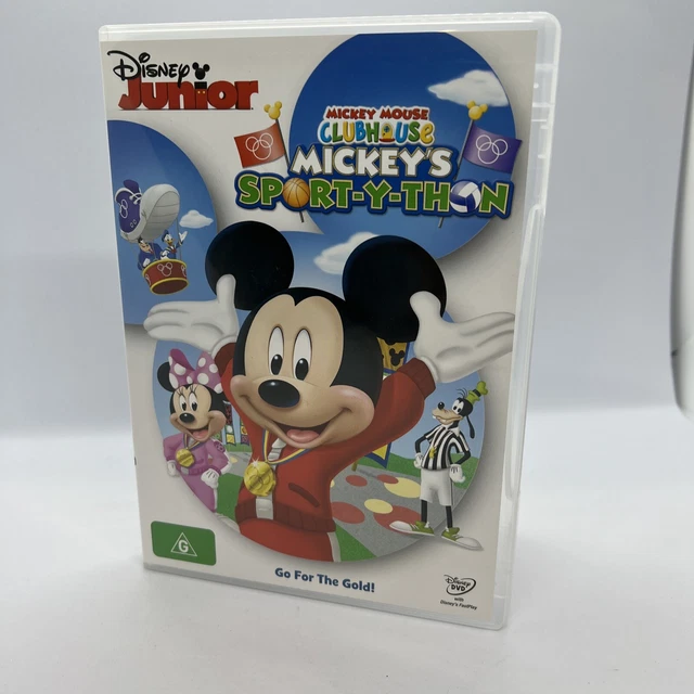 MICKEY MOUSE CLUBHOUSE - Mickey's Sport-Y-Thon | Region 4 DVD £5.58 ...
