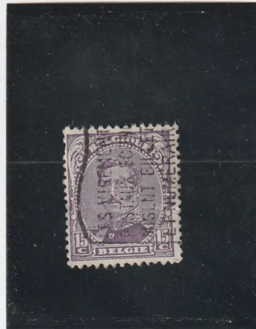 L5315 BELGIQUE TIMBRE N° Y & T 139 de 1915 " Albert 1er" Oblitéré