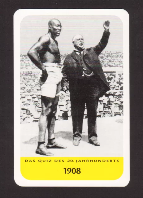 Jack Johnson Boxing Cool Sports Collector Card from Europe BHOF