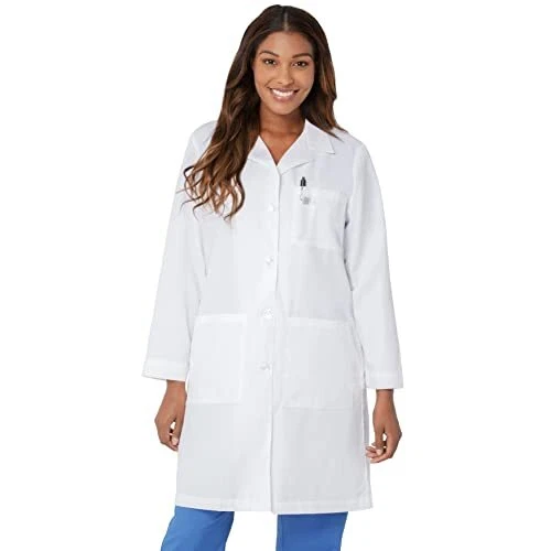 Landau Women's Labcoat w/ Embroidery Lab Coat