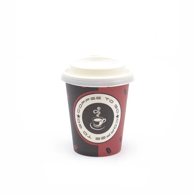 1000 Stück Coffee to go Becher mit Deckel, 200 ml Kaffeebecher Made in Germany