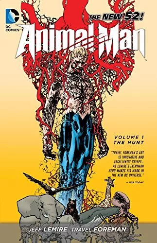 Animal Man TP Vol 01 The Hunt (Animal Man (DC Comics)) by Lemire, Jeff Book The