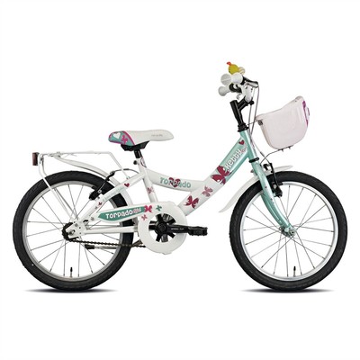 Bianchi bicicletta bambina 5-7 anni t661 ketty 18 1v bianco/verde 21T661 Torpado bici 