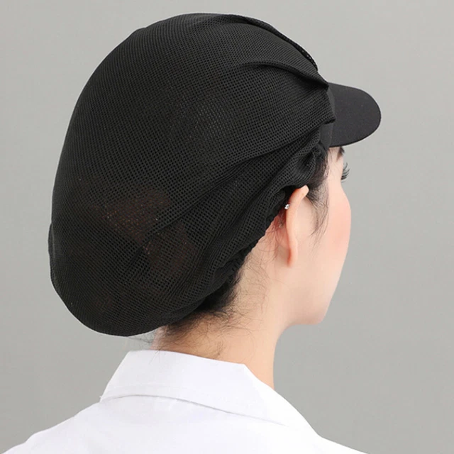 Cotton Mesh Chef Hat Men and Women Kitchen Cooking Caps Food Service