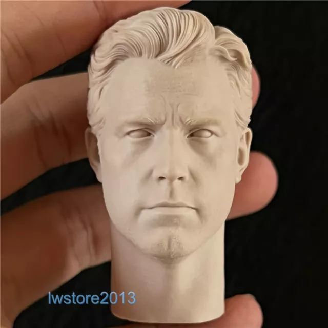 1:6 Ben Affleck Batman Head Sculpt Carved For 12" Male Action Figure Body Toys