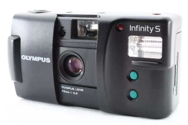 [Near MINT] Olympus Infinity S 35mm f3.5 Point & Shoot 35mm Film Camera #9245