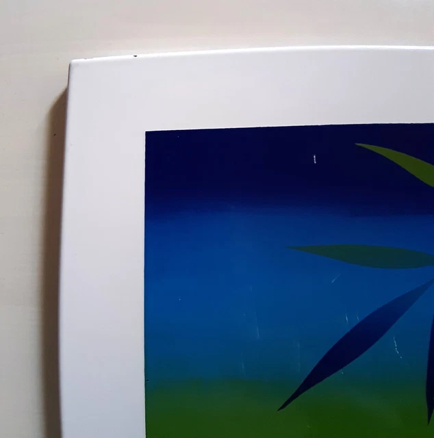 Plaque En Bois Peinte à La Main – Art Populaire, Motif été/patriotique, 8x8.5