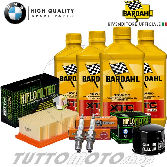 Kit Tagliando Per BMW F 800 GS 2008-2012 - Include Olio Motore, Filtri Olio/aria E Candela