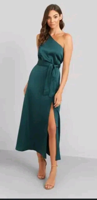 KOOKAI FANFARE GREEN Floral Midi Dress - Size 36 (8) $123.00 - PicClick AU