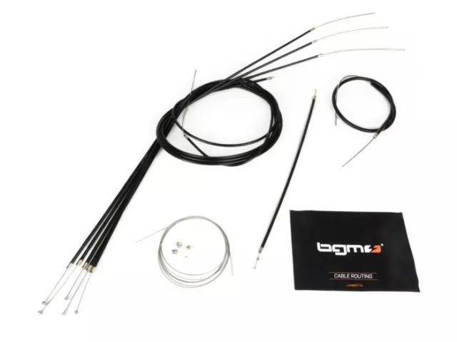 Serveta Lambretta Jet 200 Cable Set BGM ORIGINAL PE Inner Liner for Lambretta...