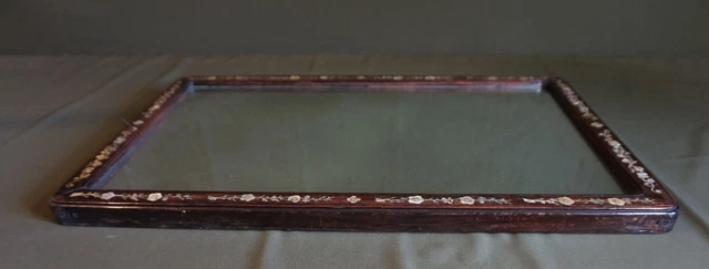 Very Fine Chinese 19th Century Mother of Pearl MOP Wall Mirror