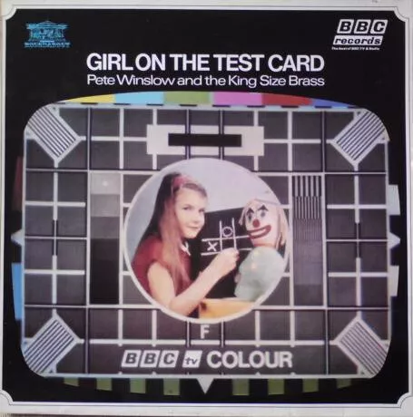 Pete Winslow And The King Size Brass - Girl On The Test Card (LP) (Very Good Plu 2