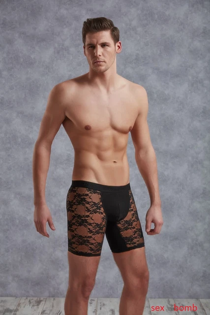 Intimo maschile in pizzo hot sale