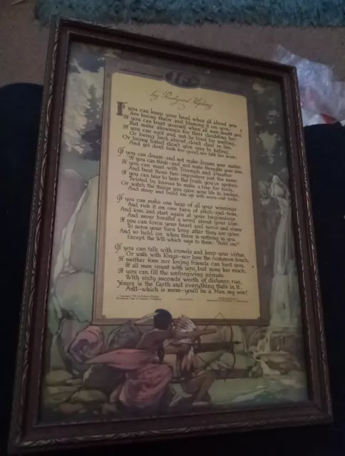 if rudyard kipling framed