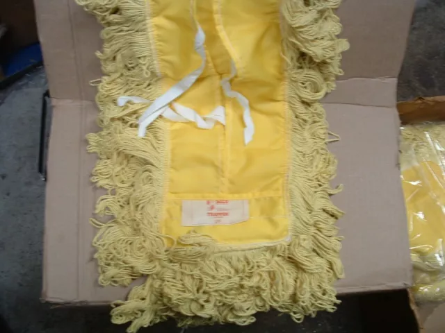 Cotton Commercial 36" Dust Mop Head Seco The Trapper Made In America Usa