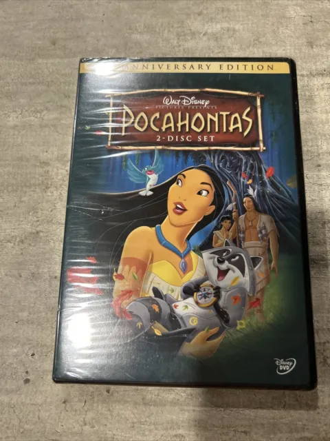 Disney's Pocahontas (DVD, 2005, 2-Disc Set, 10th Anniversary Edition) Sealed