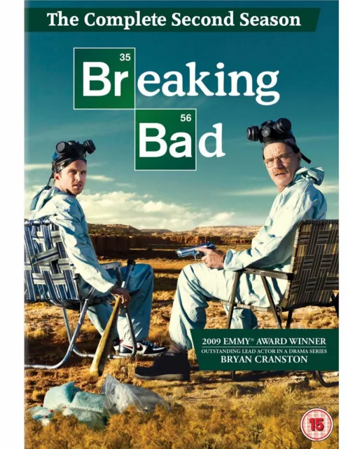 Breaking Bad - Season/ Series 2 - Complete (DVD 4-Disc Box Set) CULT DRAMA