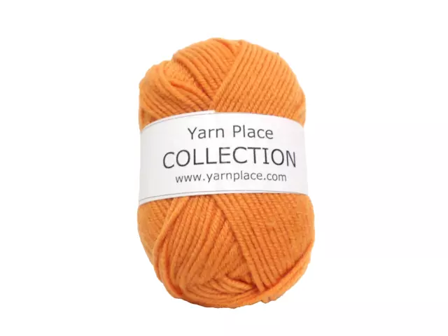 Yarn Place - Collection: DK Weight (1 Skein/50g) Tangerine 207