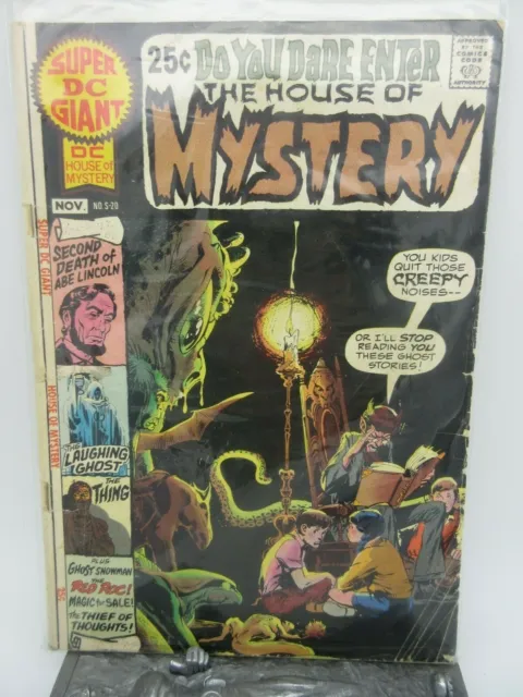 DC The House of Mystery #S-20 (1971) VG- 3.5 Neal Adams Cover