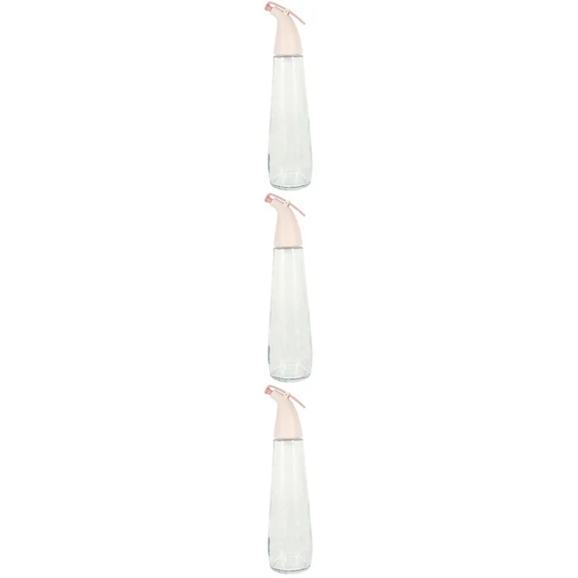 3 piezas recipiente de aceite de vidrio - dispensador de especias delicioso dispensador de aceite recipiente de vinagre lavable