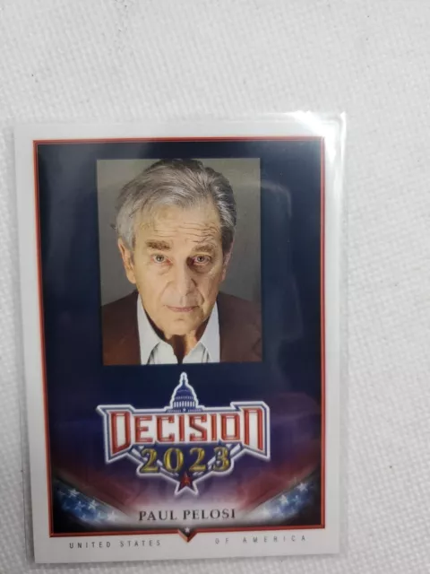 Paul Pelosi Decision 2022 Update HIGH NUMBER SHORT PRINT (SP) #297 Democrat