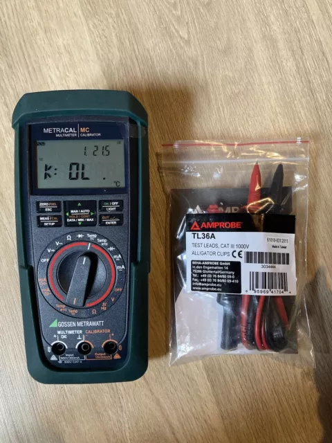 Metrawatt METRACAL MC M245A ähnlich Multical Fluke Kalibrator Prozesskalibrator