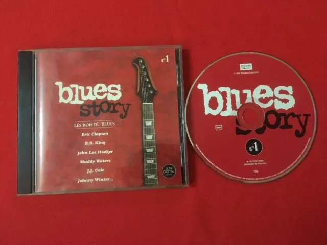 Blue Story Les Rois Du Blues N'1 Clapton King Hooker Waters Bon État Cd