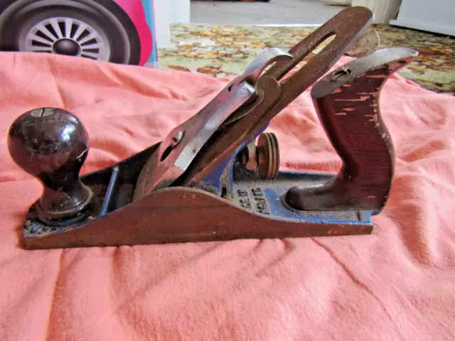 Vintage Record Marples No.4 Wood Plane Complete Used