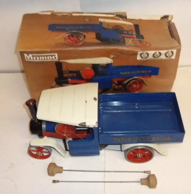 Mamod SW1 Live Steam Blue Steam Wagon *Boxed Unused*