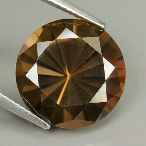 ★★   RARE !! QUARTZ FUME MARRON NOIR : 7,46 CARATS  ★★ p60.161