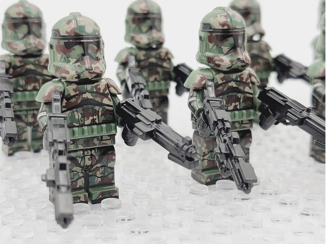 Minifigure Personalizzata LEGO® – Soldato Clone Kashyyyk Fase 2 41° – JsLittleThings