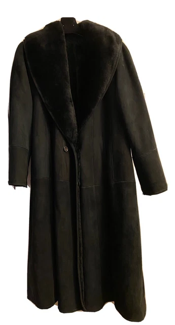 100% Spanish Lamb Shearling Coat