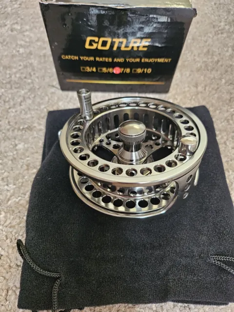 HARDY DEMON 7000 Fly Reel, Case, 7 Cartridges And 5 Lines £160.00 -  PicClick UK