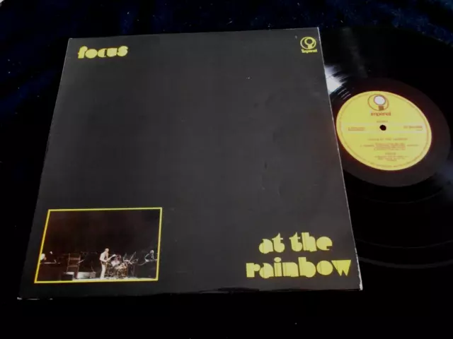 Focus/At The Rainbow/Prog Rock/Imperial Rec/Holland Press Lp