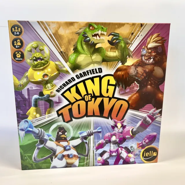 King of Tokyo Board Game - Iello - Richard Garfield 2020 Complete