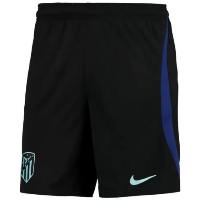 Pantaloncini da calcio Atletico Madrid (taglia 12-13y) pantaloncini da bambino Nike Away - nuovi