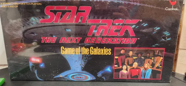 Star Trek the Next Generation Game of the Galaxies by Cardinal  1993 Sealed NIB