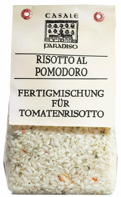 Risotto al pomodoro, Risottomischung mit getrockneten Tomaten