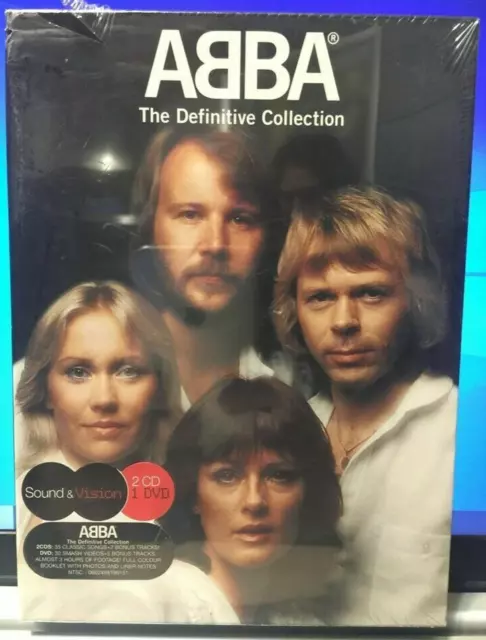 ABBA - The Definitive Collection - 2 CD + DVD - NUOVO CELOPHANATO