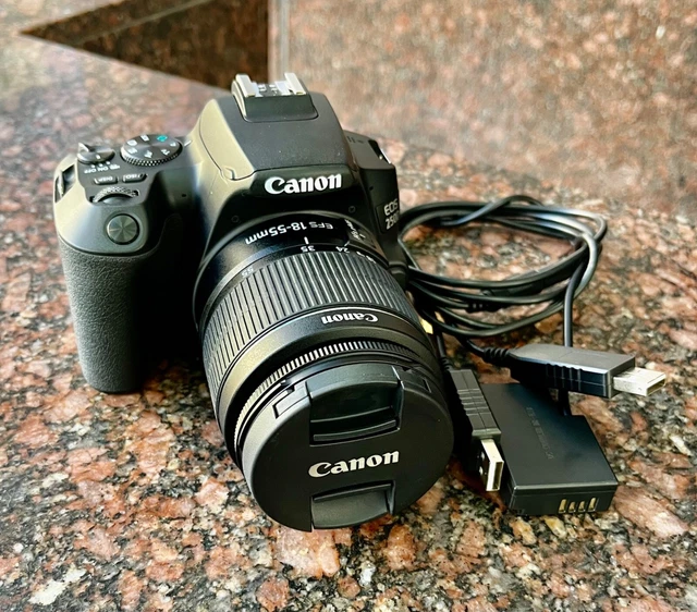 CANON EOS 250D / Rebel SL3 DSLR Camera with 1855mm Lens (Black) 430.