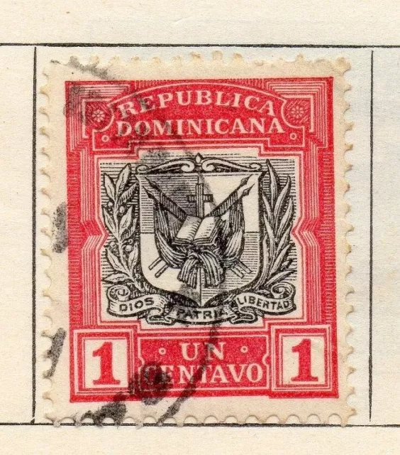 Dominican Republic 1906 Early Issue Fine Used 1c. 104174