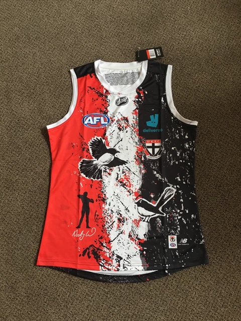 St Kilda Saints 2021 AFL Mens Indigenous Guernsey Size XL