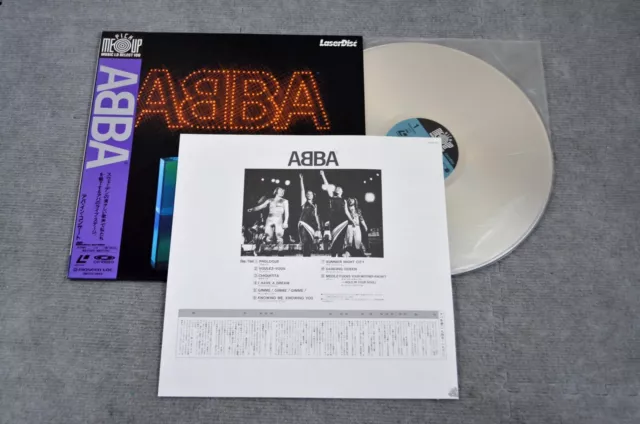 ABBA / in Concert 1979 Laserdisc JAPAN LD w/OBI SM035-3452 3