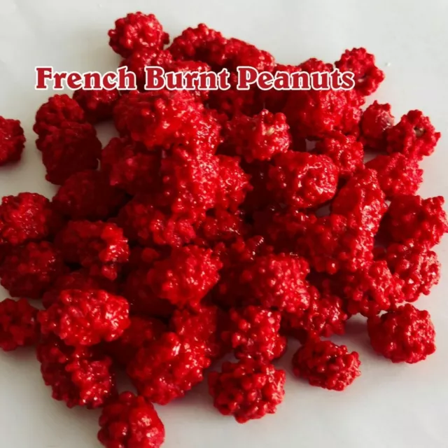 FRENCH Burnt peanuts  BULK deal - candy coated peanut DELICIOUS FREE SHIPPING