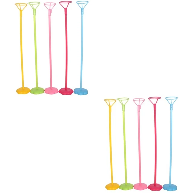 10 pcs Balloon Cup With Base Table Balloon Stand Balloons Holder